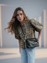 Summer Vintage Red New Korean Retro Bubble Sleeve Female Shirt Blouse
